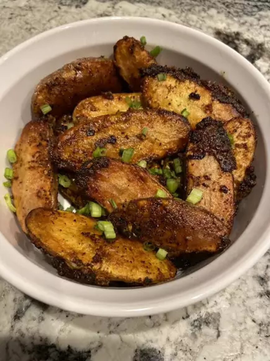 Roasted Garlic-Parmesan Fingerling Potatoes