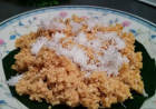 Tiwul Krawu (traditional food of Gunungkidul)