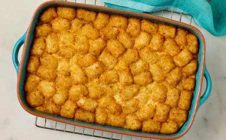 Sausage Tater Tot Breakfast Casserole