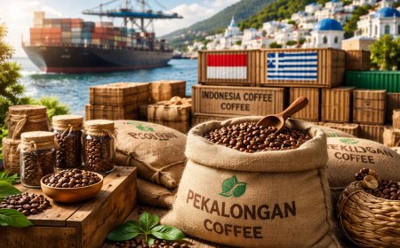 First Export of 2026: Pekalongan Coffee Enters the Greek Market