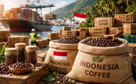 Indonesia Targets $1.3 Billion in Coffee Export Revenue by 2026