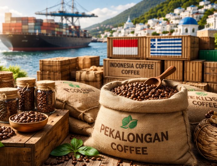 First Export of 2026: Pekalongan Coffee Enters the Greek Market