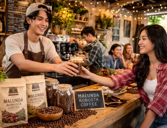 NeoAlternative Café Revives Malunda Robusta Coffee and Empowers Youth Creativity in Majene