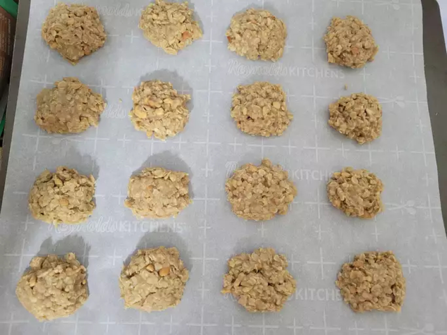 No-Bake Peanut Butter Cookies