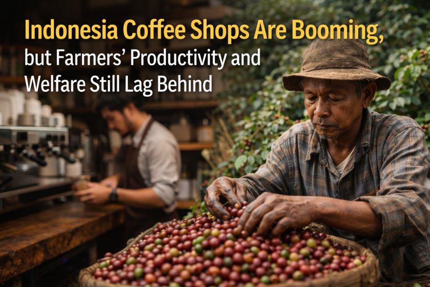 Indonesia Coffee Shops Are Booming, but Farmers’ Productivity and Welfare Still Lag Behind
