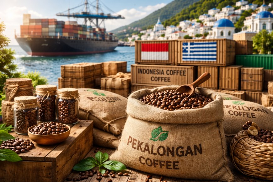 First Export of 2026: Pekalongan Coffee Enters the Greek Market