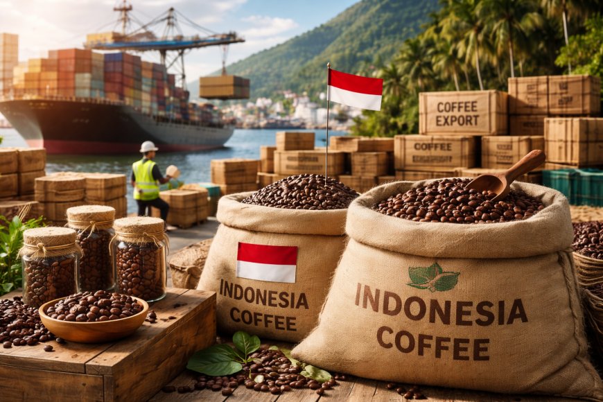 Indonesia Targets $1.3 Billion in Coffee Export Revenue by 2026