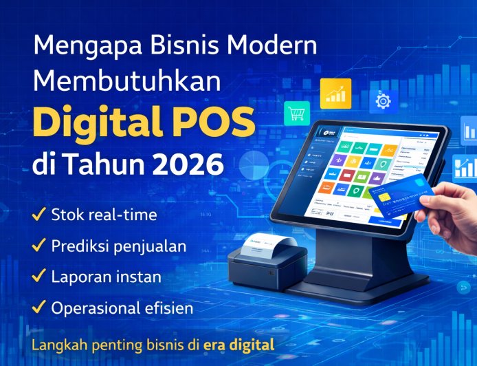 Mengapa Bisnis Modern Membutuhkan Sistem POS Digital pada Tahun 2026