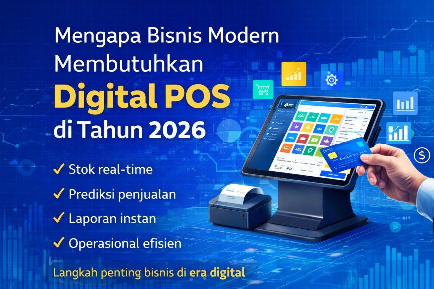 Mengapa Bisnis Modern Membutuhkan Sistem POS Digital pada Tahun 2026