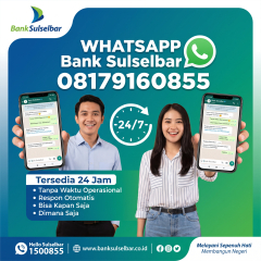 Transaksi Pending di Bank Sulselbar 081919240855
