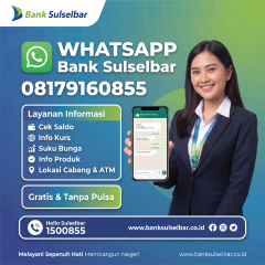 Cara Registrasi ulang Bank Sulselbar 081919240855