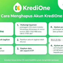 Cara Menghapus Data KrediOne dan Cara Hapus Akun KrediOne