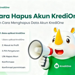 Bagaimana cara hapus data akun dan tutup akun kredione